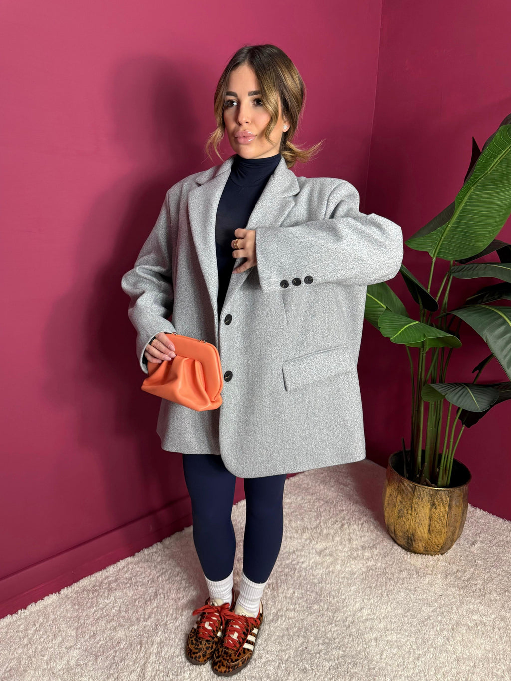 Giacca Grigia Justwest