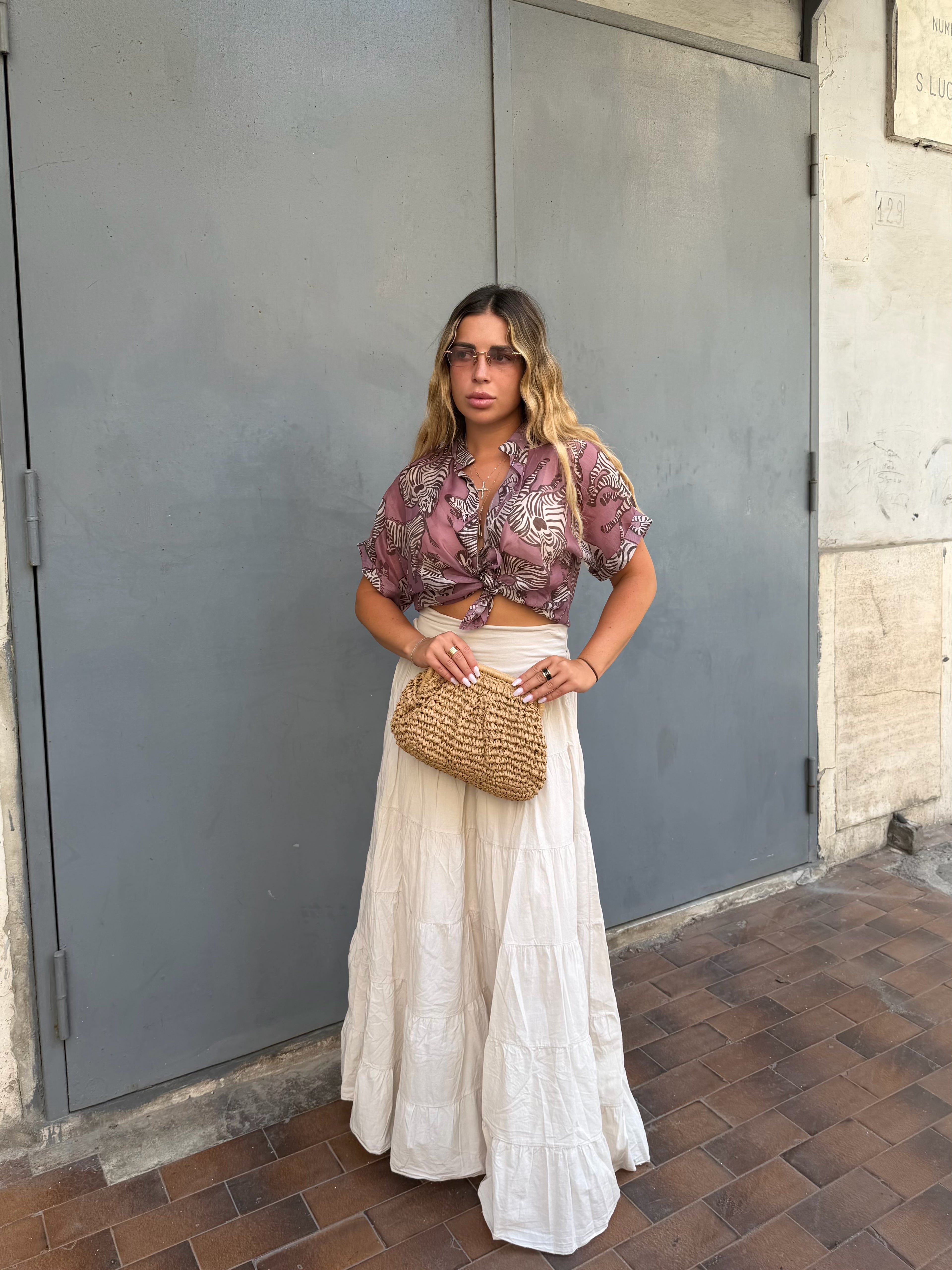 Gonna Gitana beige