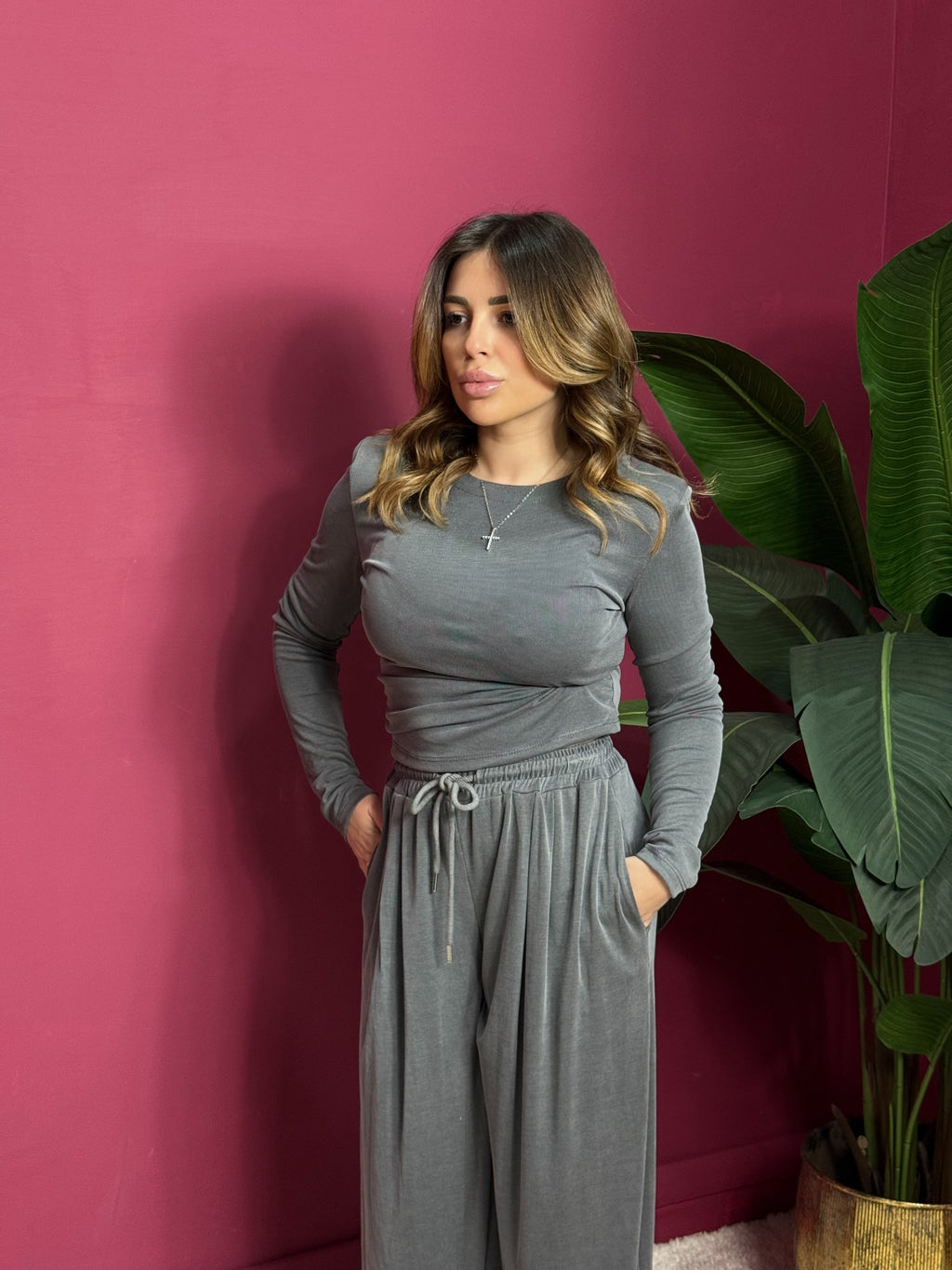 Coordinato Comfy Grigio