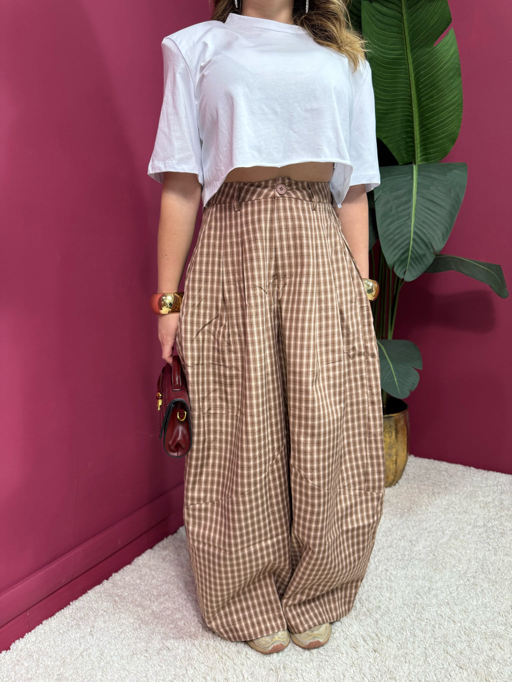 Pantalone Quadri