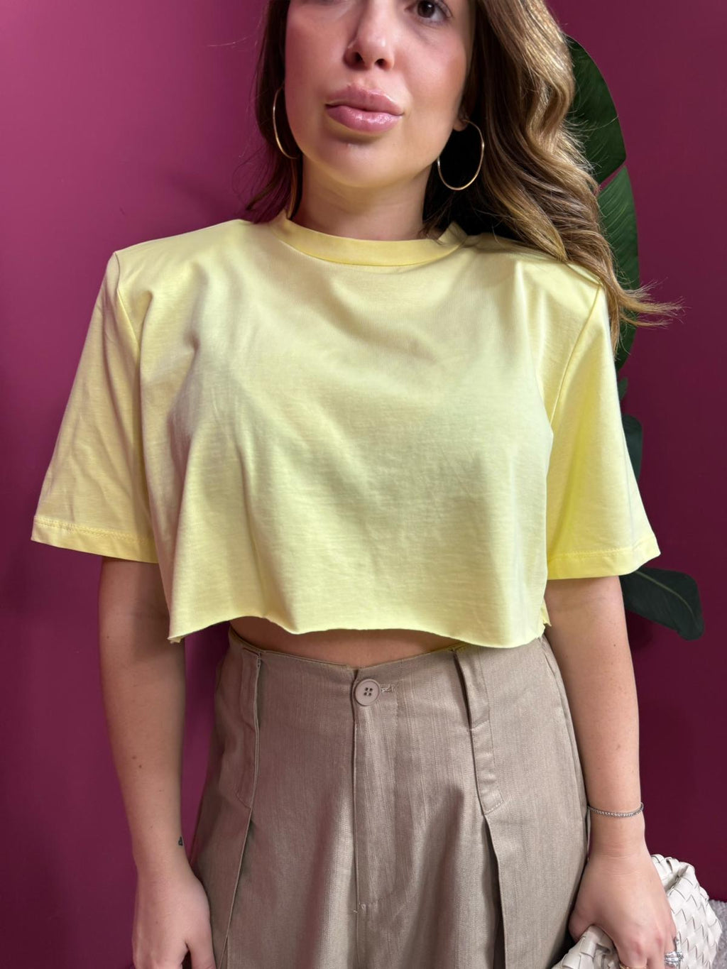 Shirt Crop Just