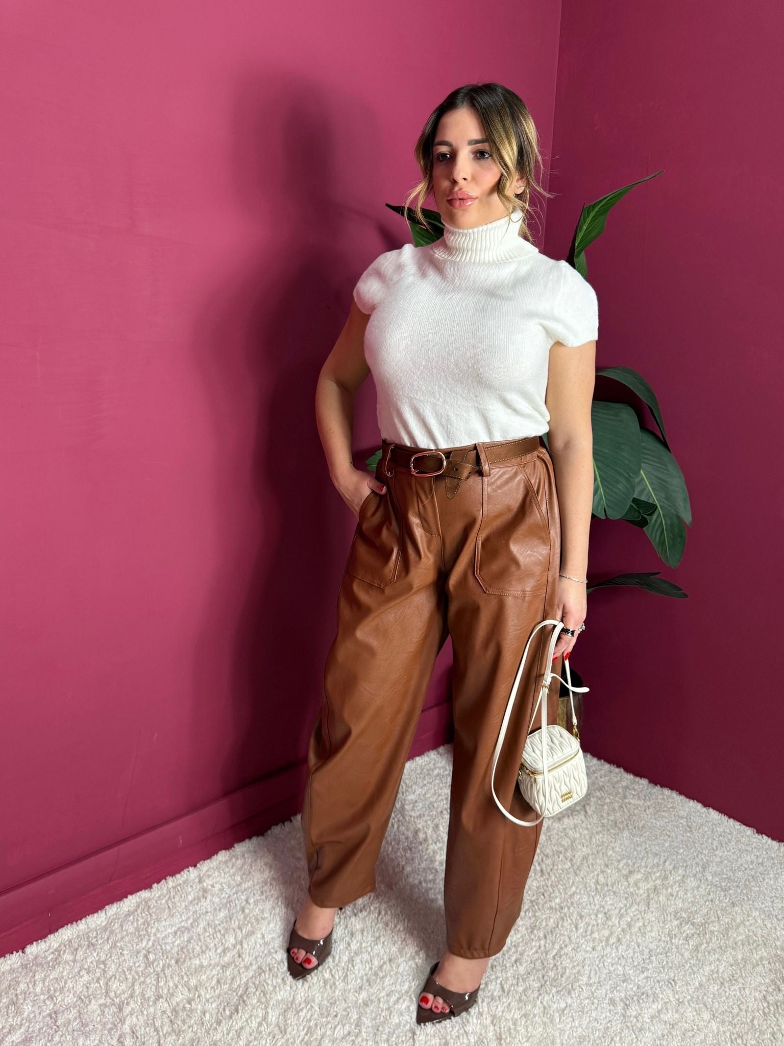 Pantalone SimilPelle