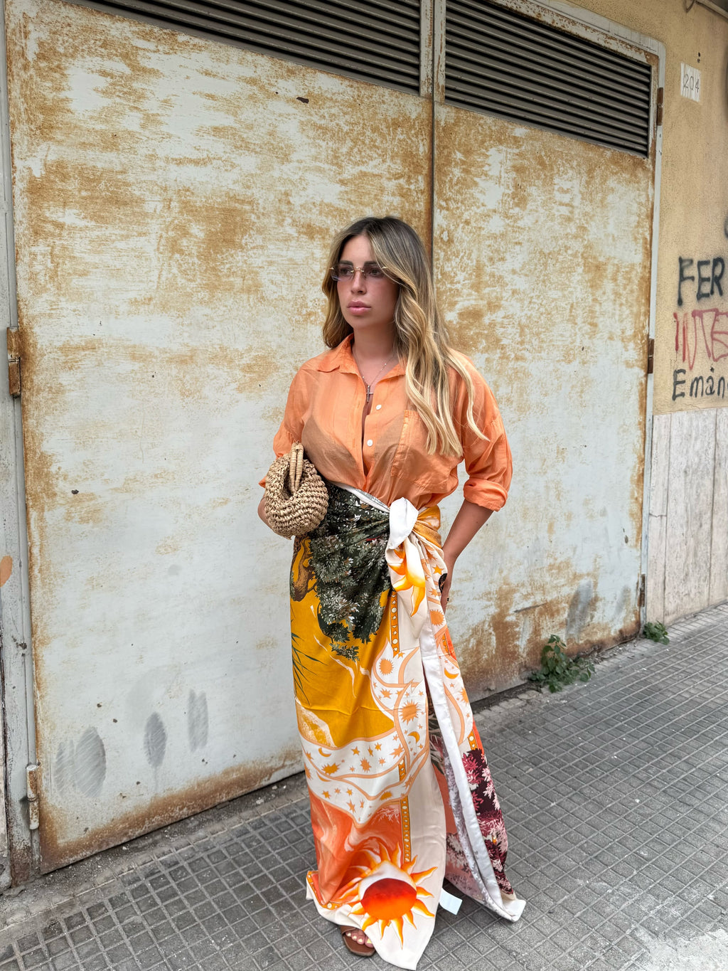 Pareo Gonna Arancio