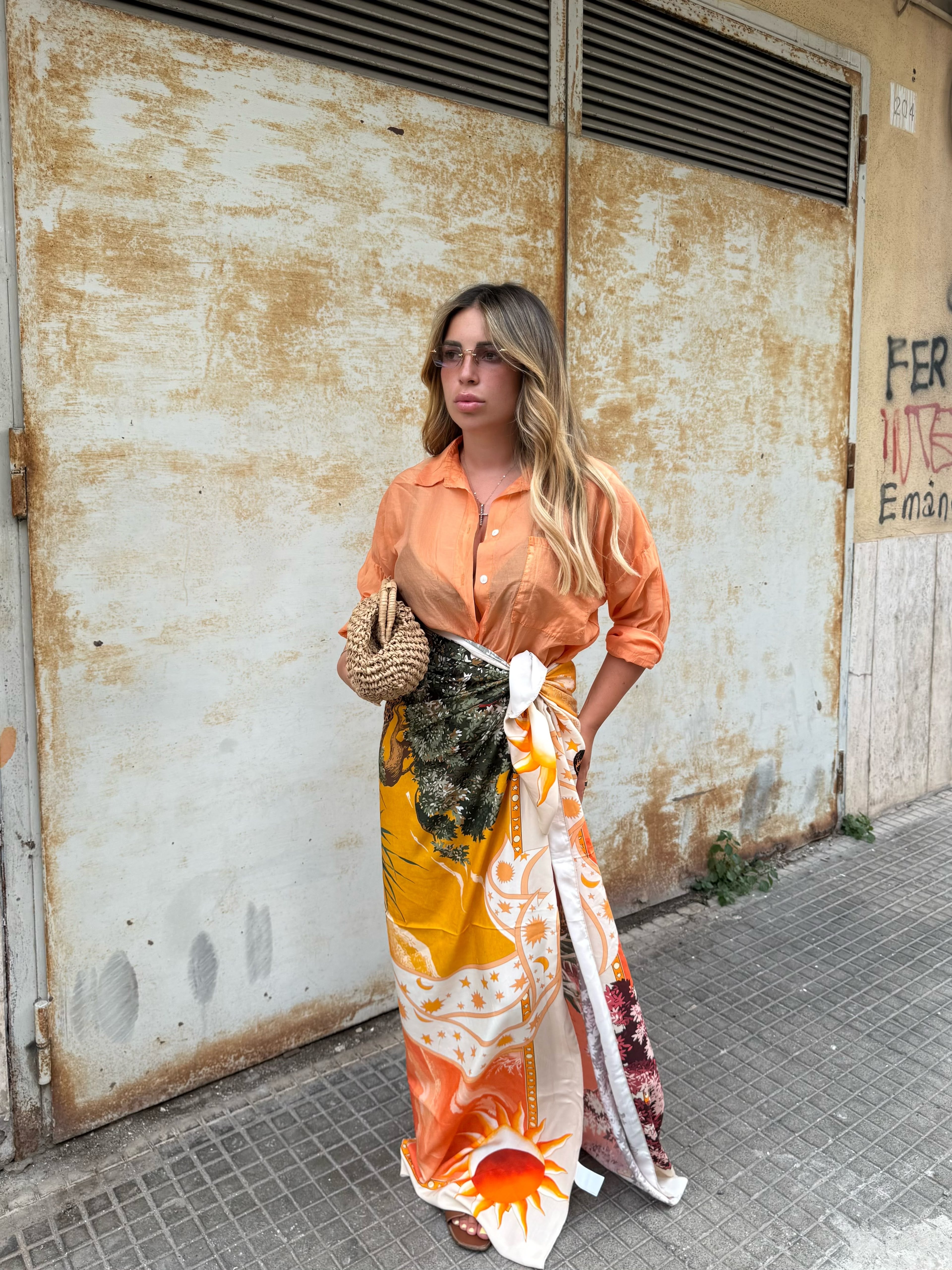 Pareo Gonna Arancio