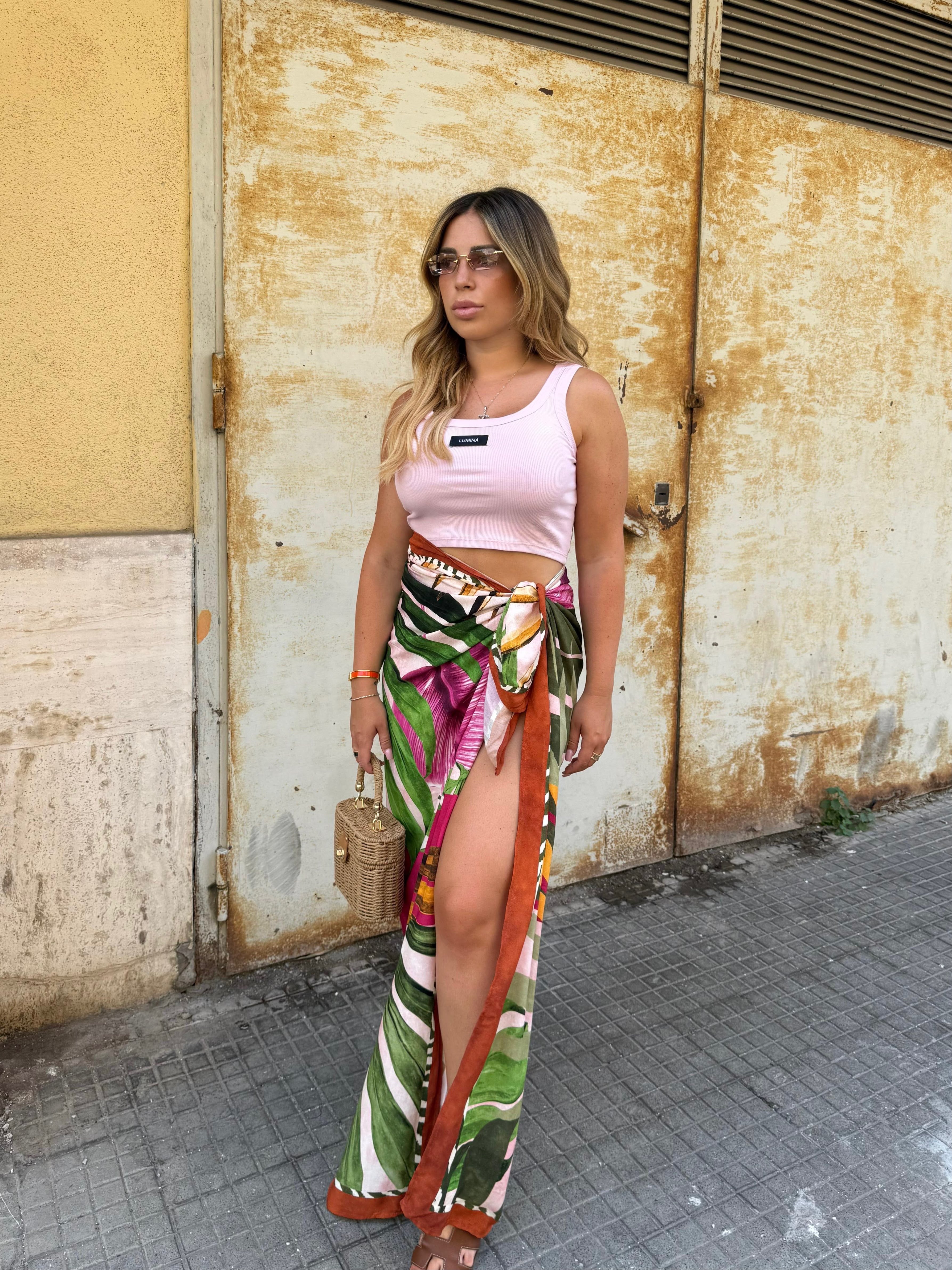 Pareo Gonna Flora Lumina