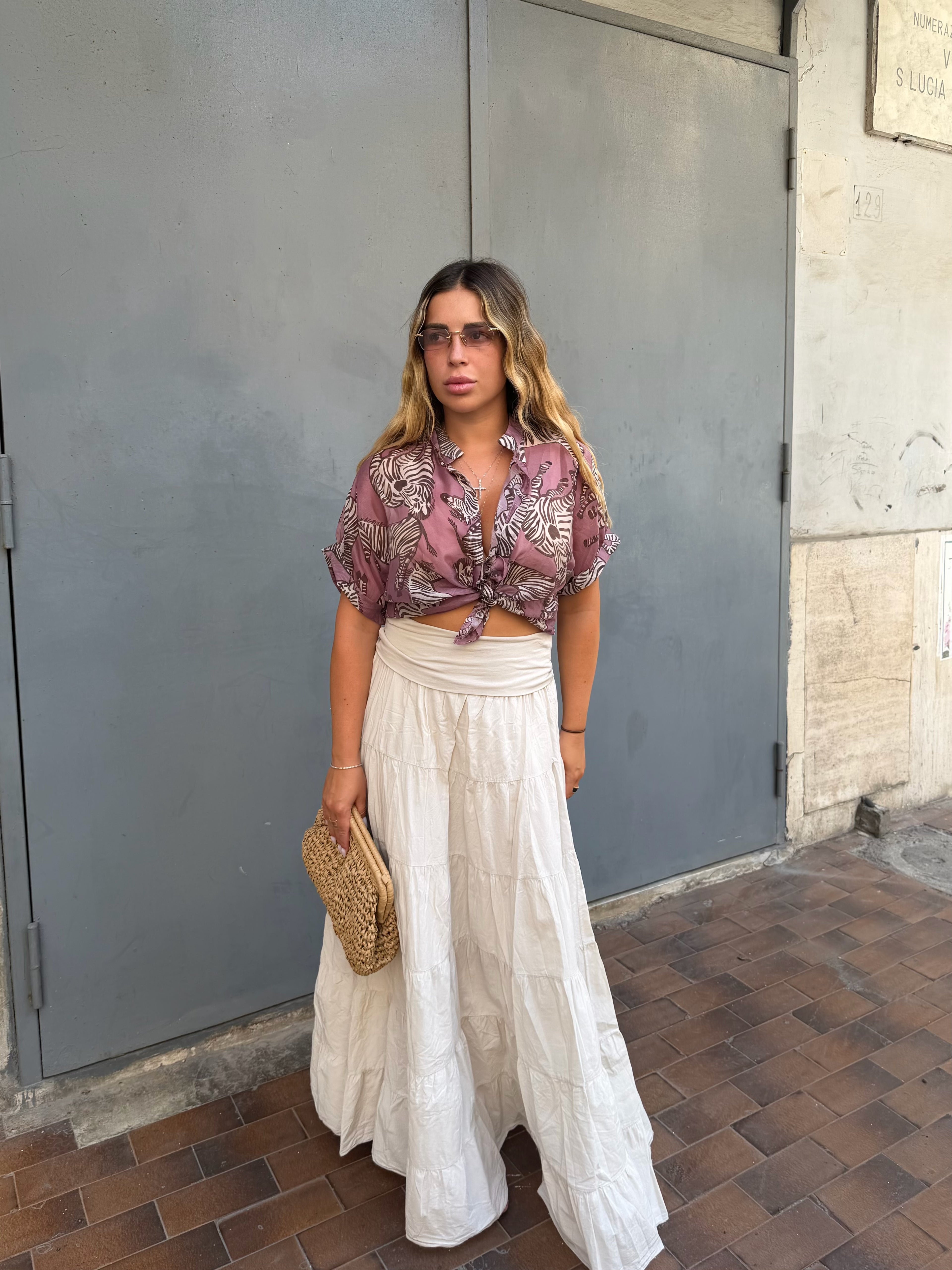 Gonna Gitana beige