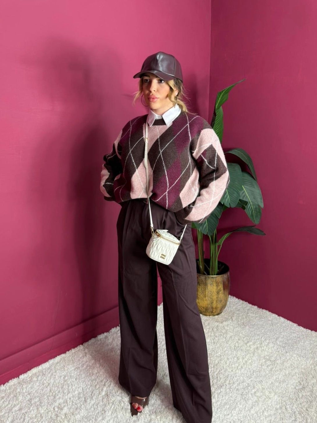 Pantalone Bordeaux Classico