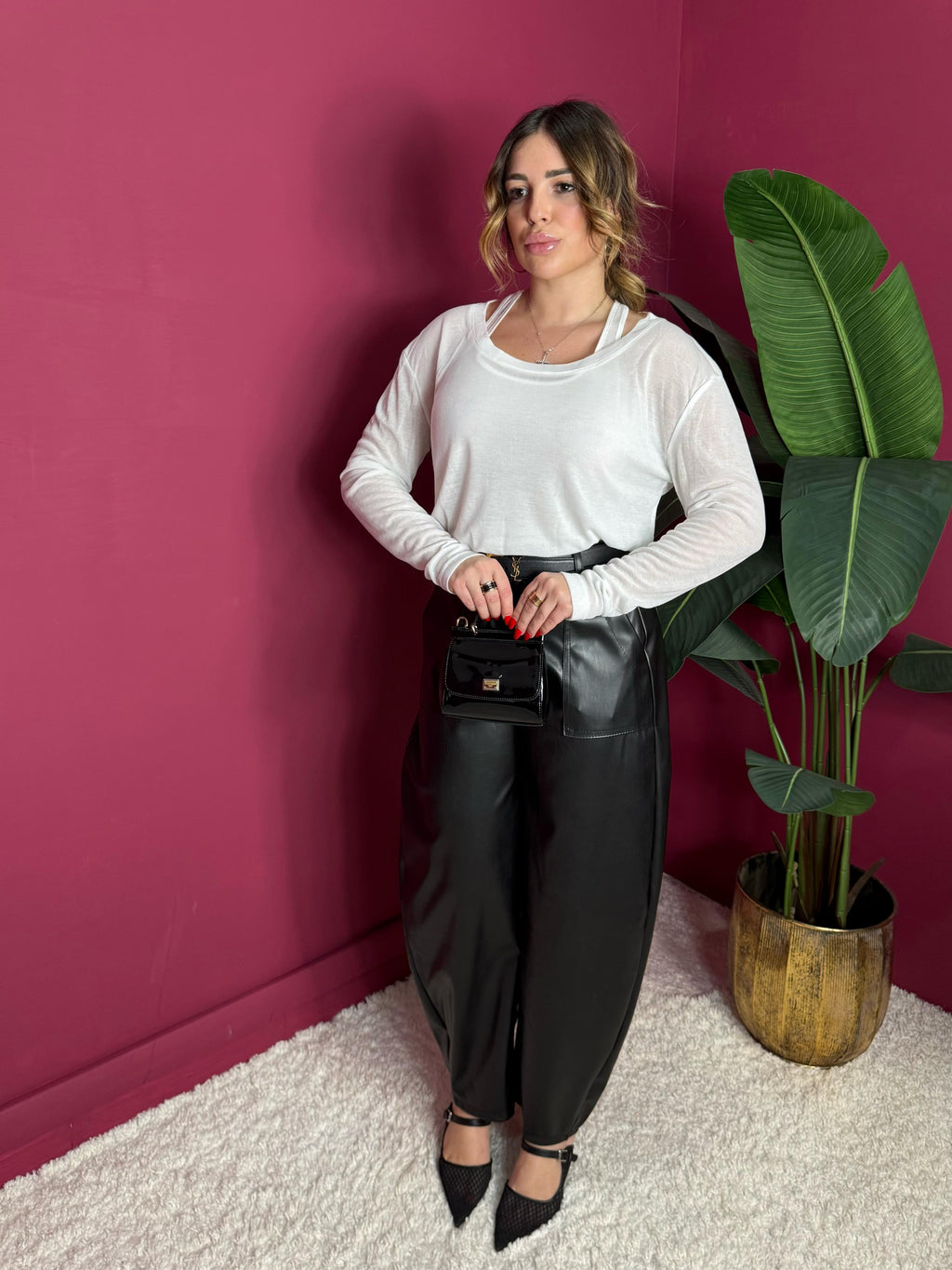 Pantalone SimilPelle