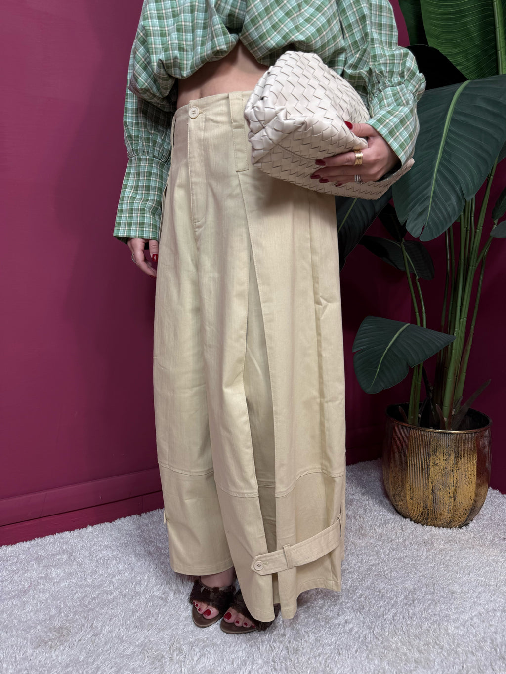 Pantalone Alma Chiaro