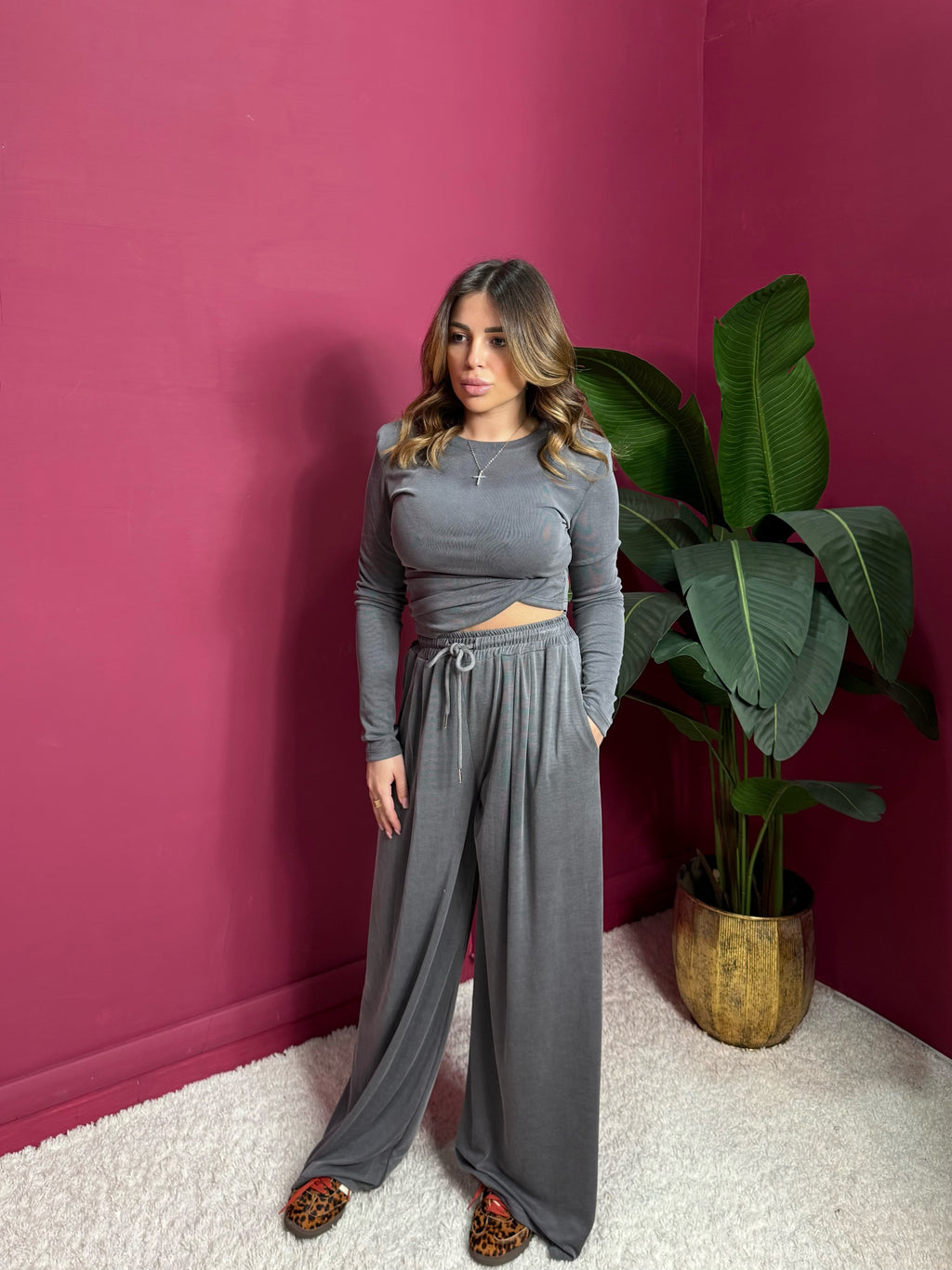 Coordinato Comfy Grigio