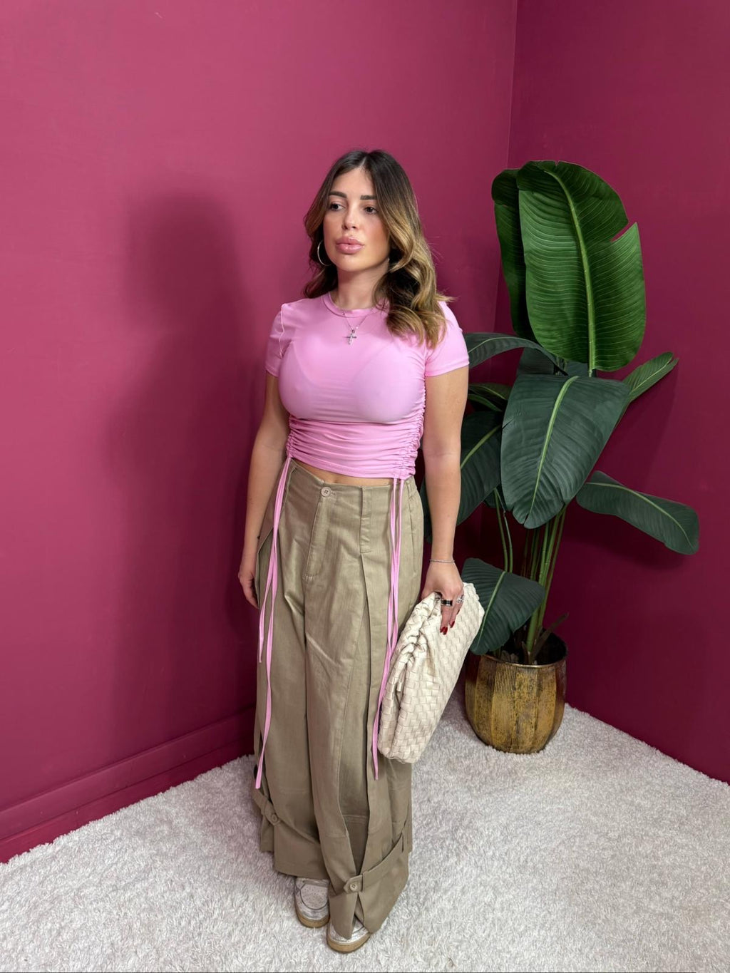 Maglia Rosa Regolabile