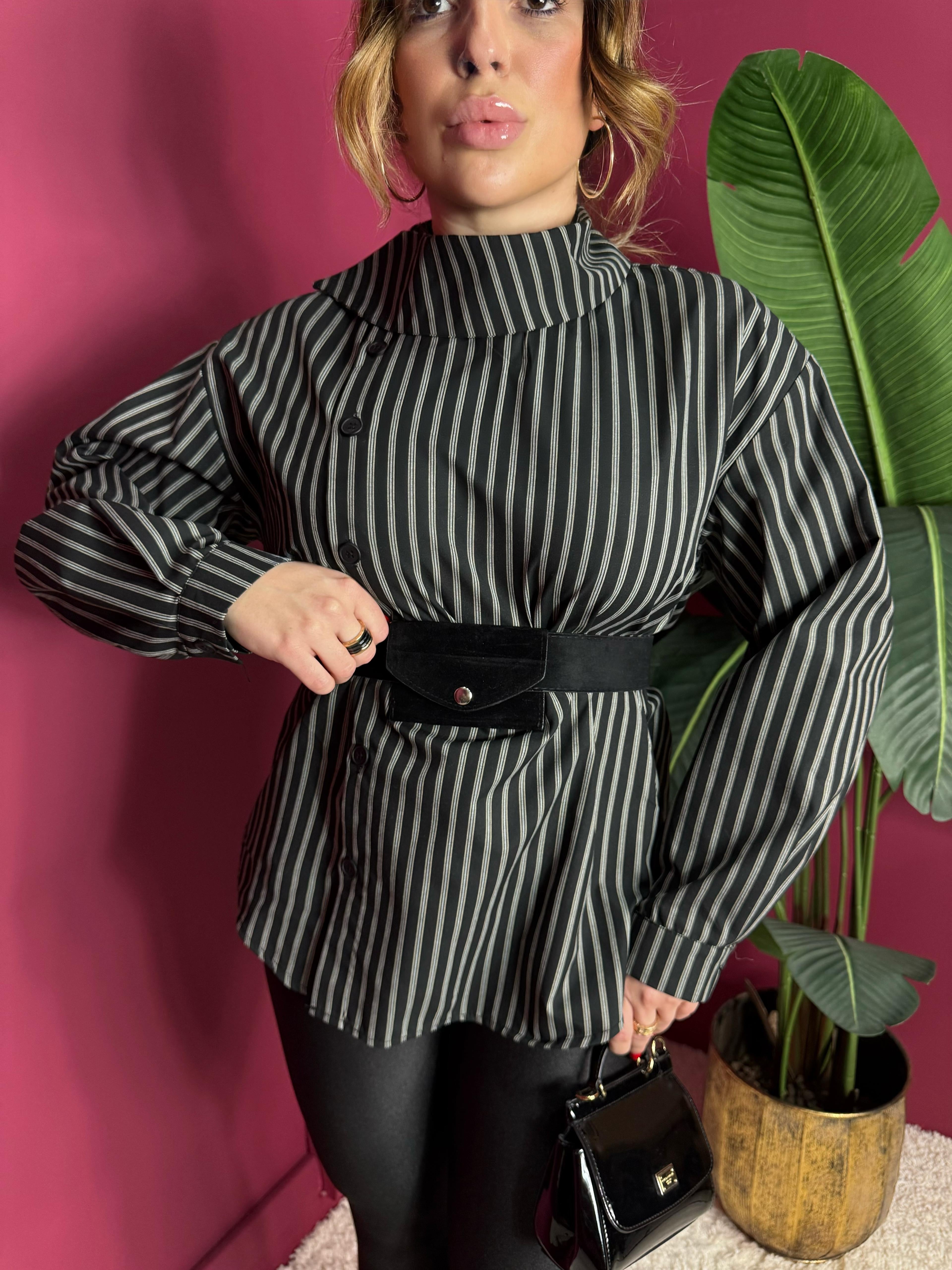 Camicia Cintura e foulard