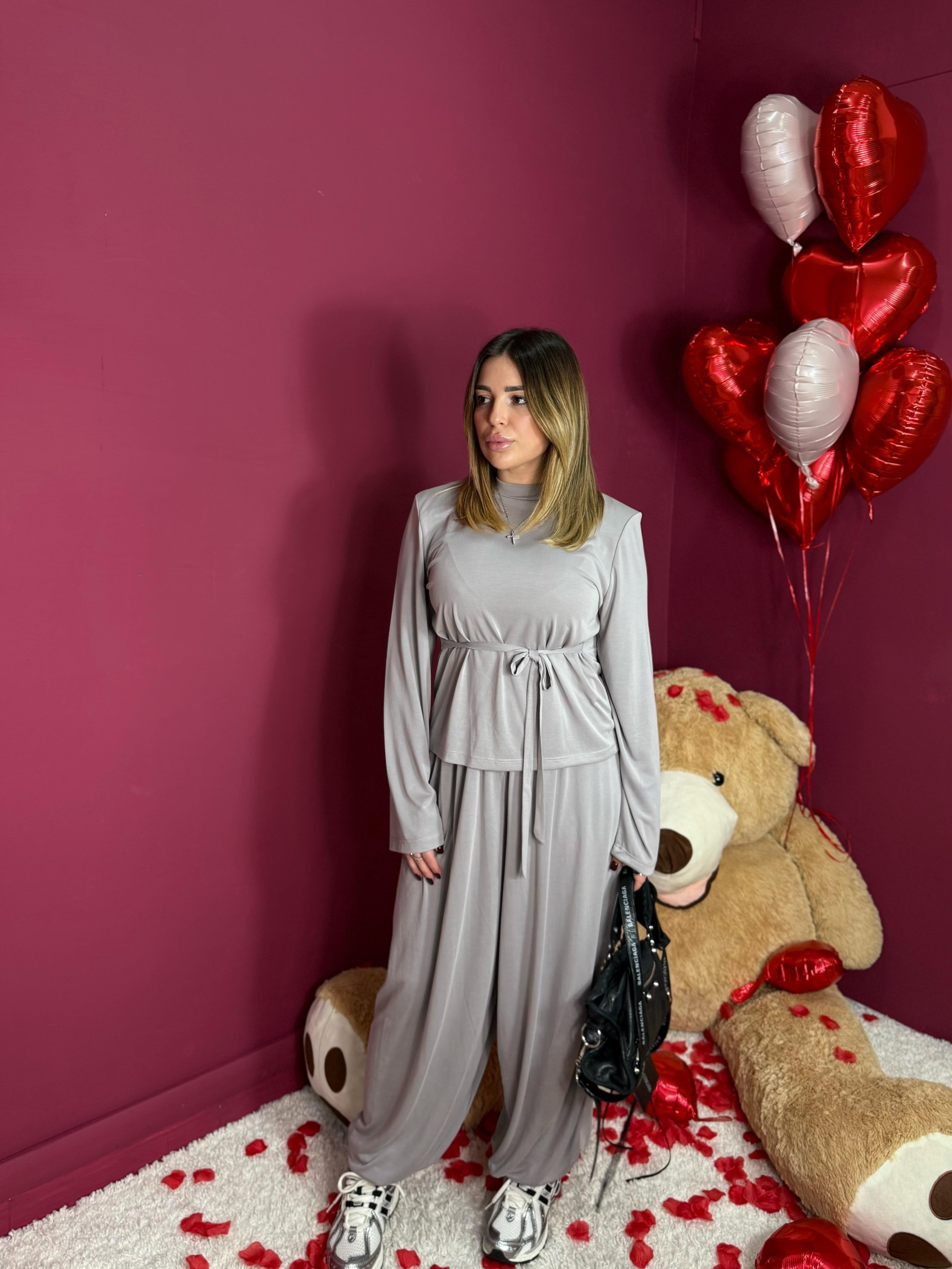 Coordinato JustWest Grigio