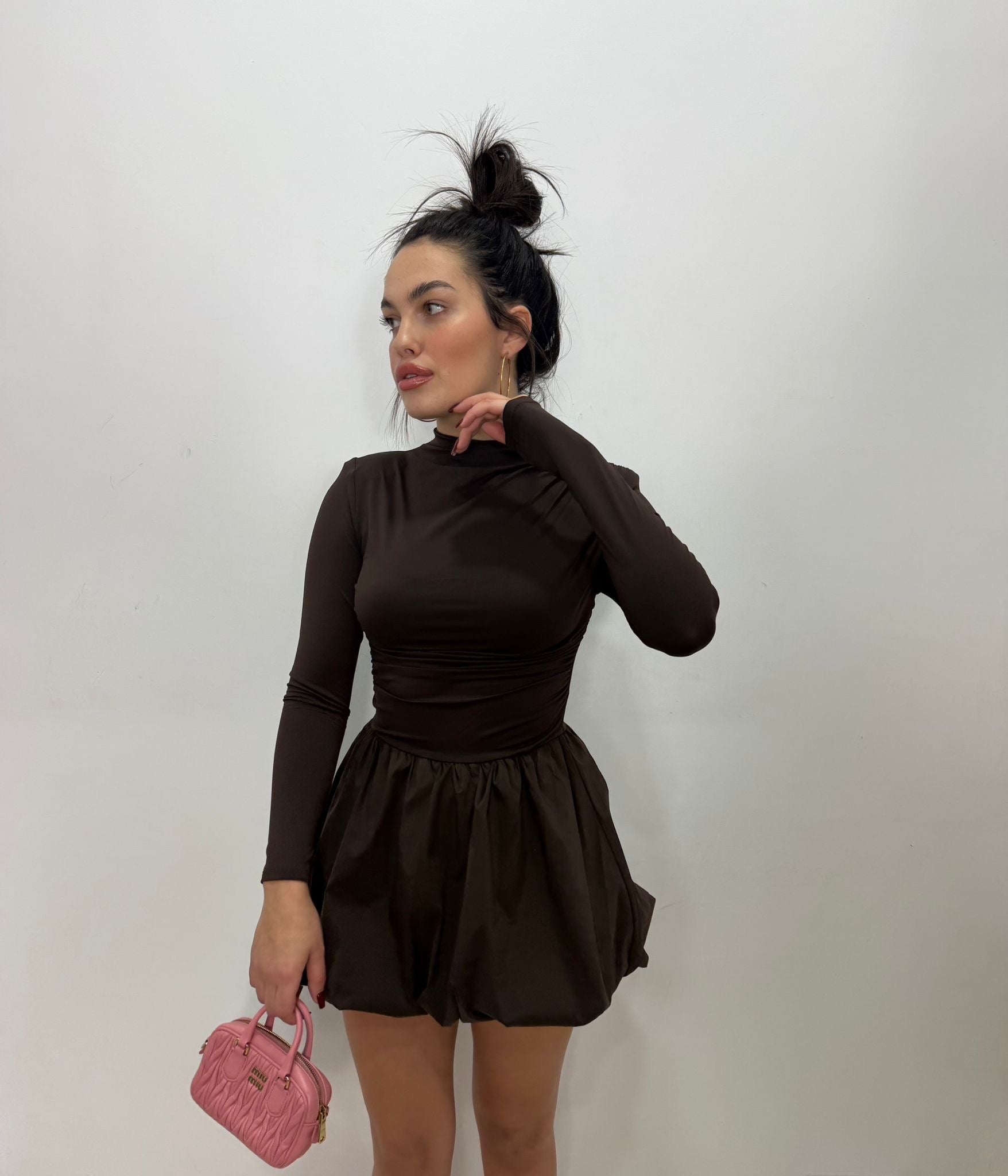 Abito Marrone Palloncino