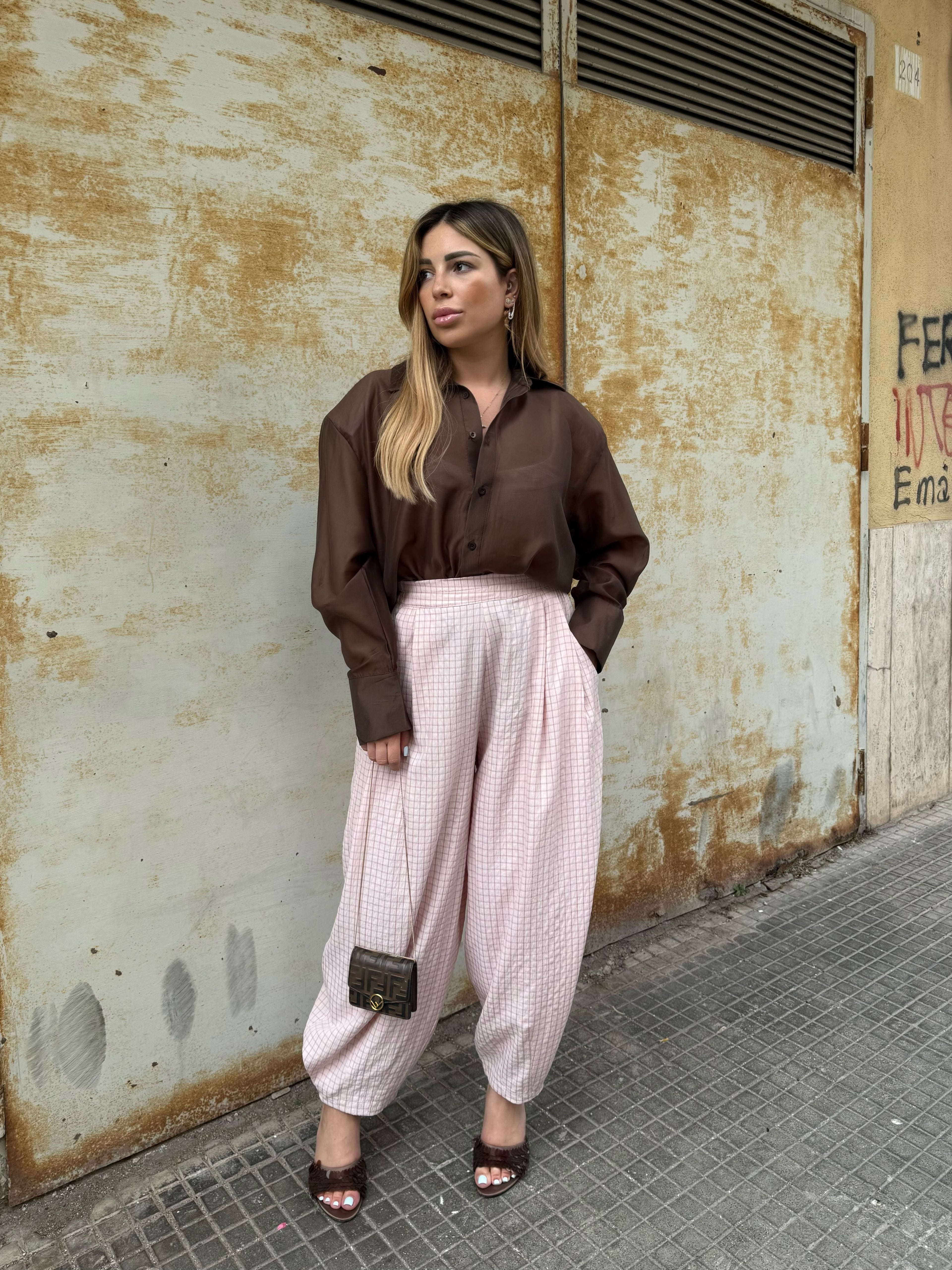 Pantalone Quadri JustWest