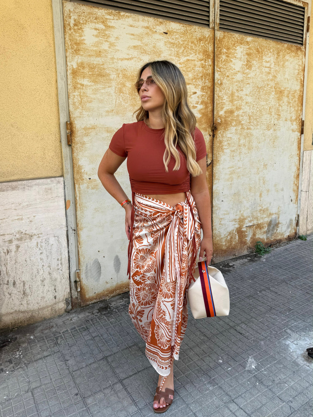Pareo Gonna Orange