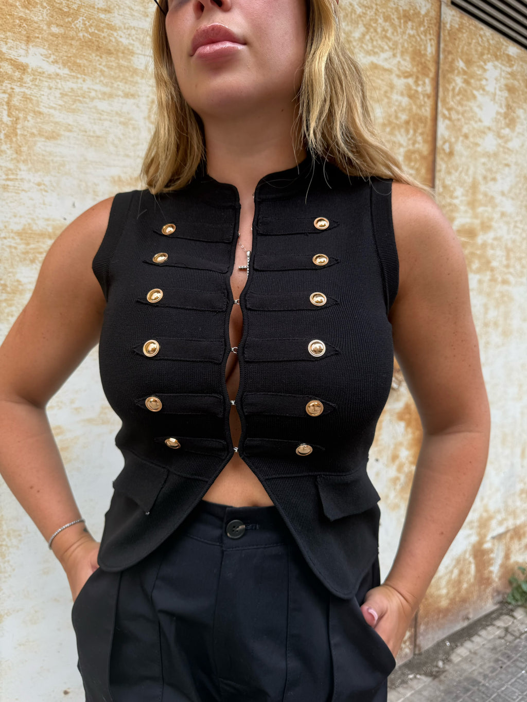 Maglia Bottoni Oro