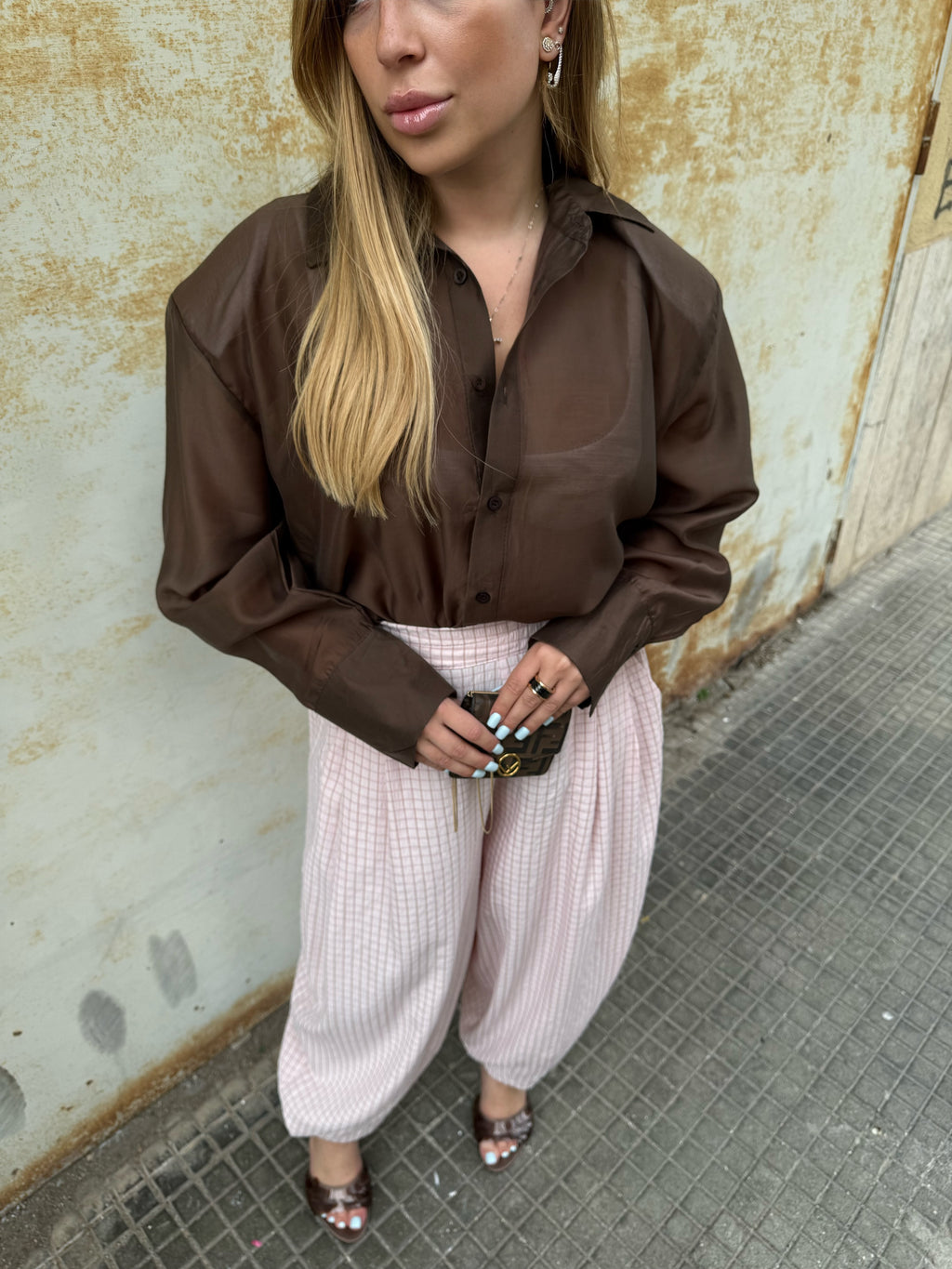 Camicia Semivelata