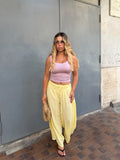 Pantalone Comfy Giallo