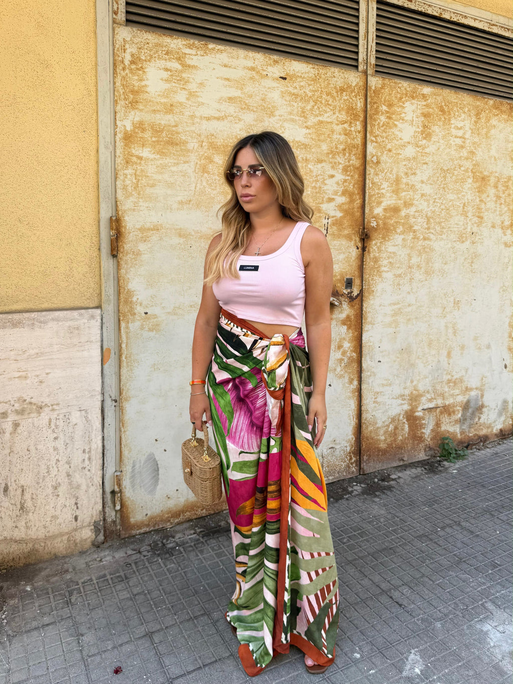 Pareo Gonna Flora Lumina