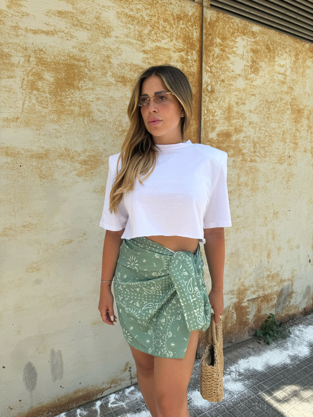 Pareo Corto bandana Verde