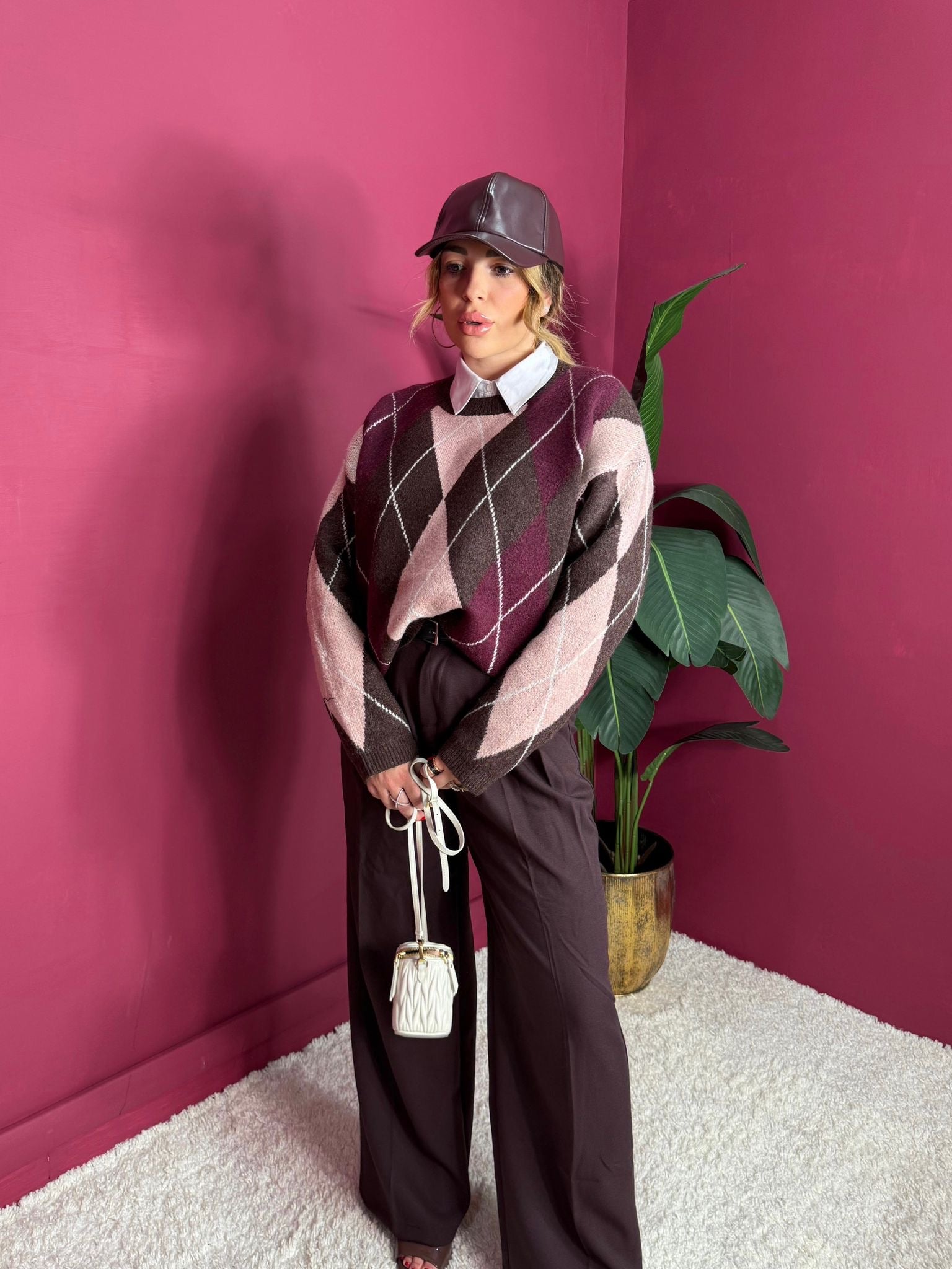 Pantalone Bordeaux Classico