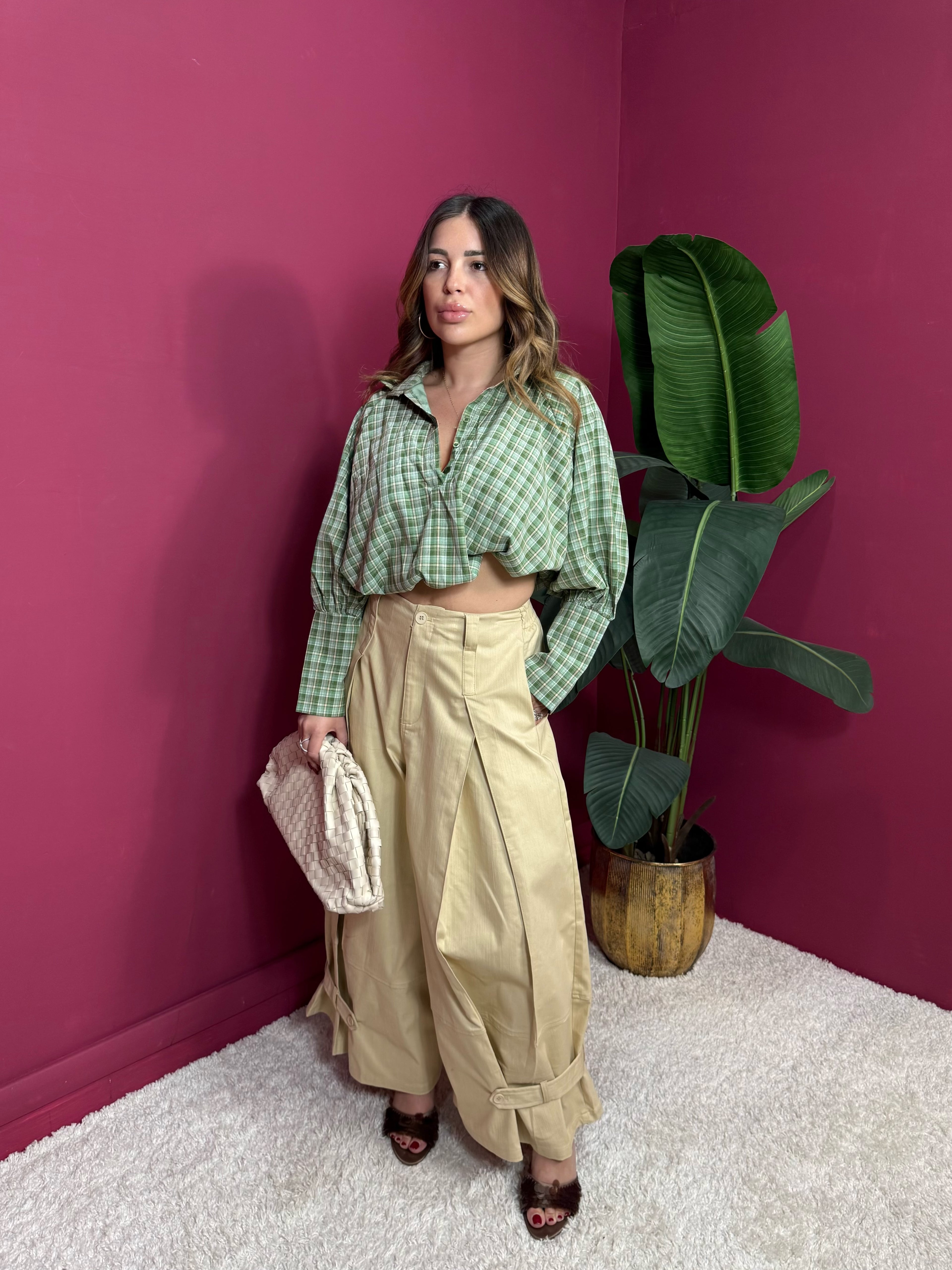 Pantalone Alma Chiaro