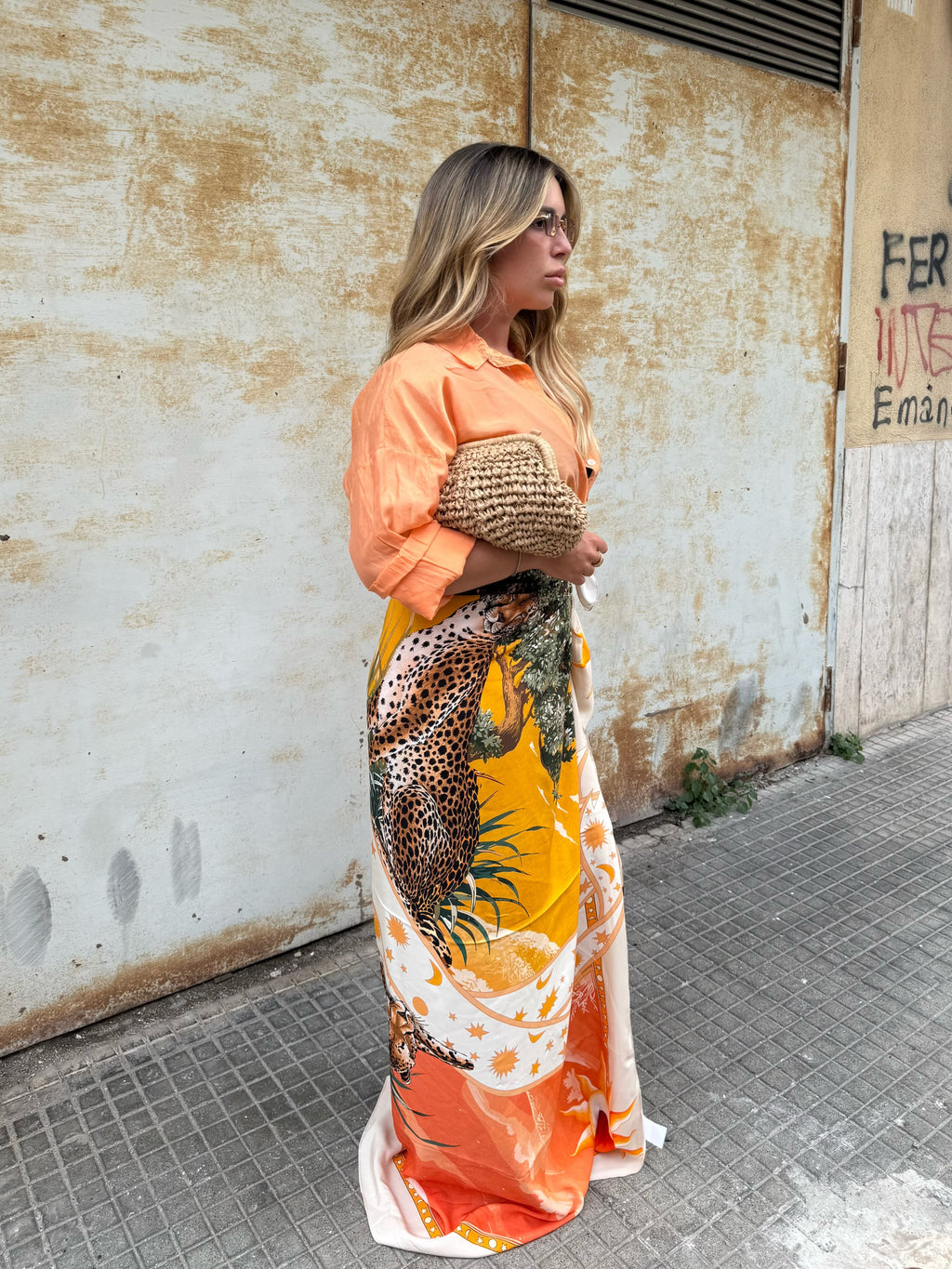 Pareo Gonna Arancio