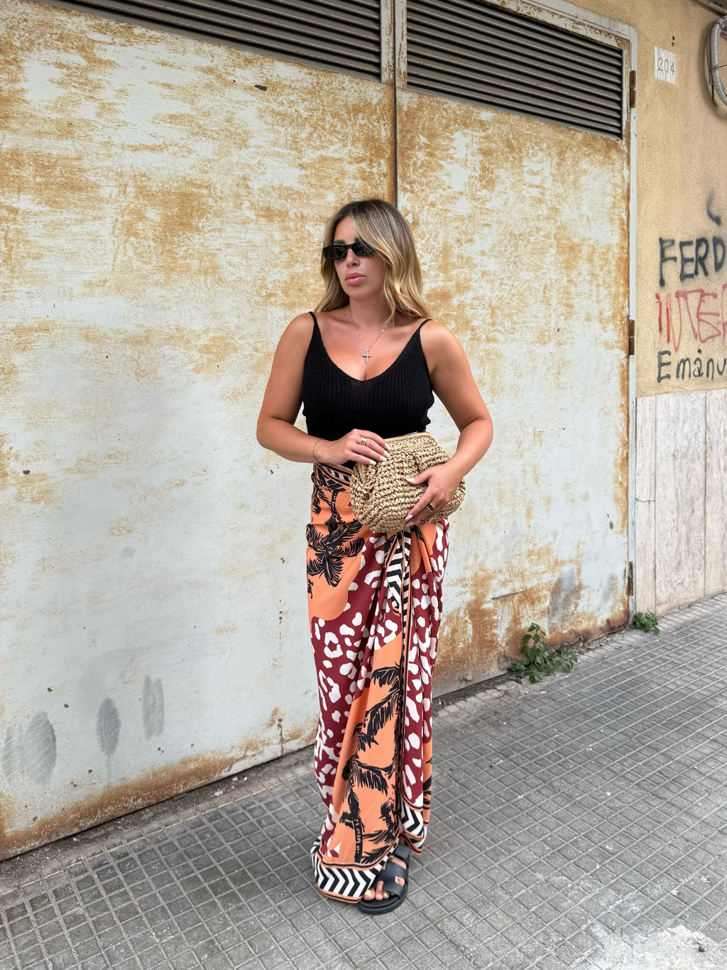 Pareo Gonna Variante Arancio