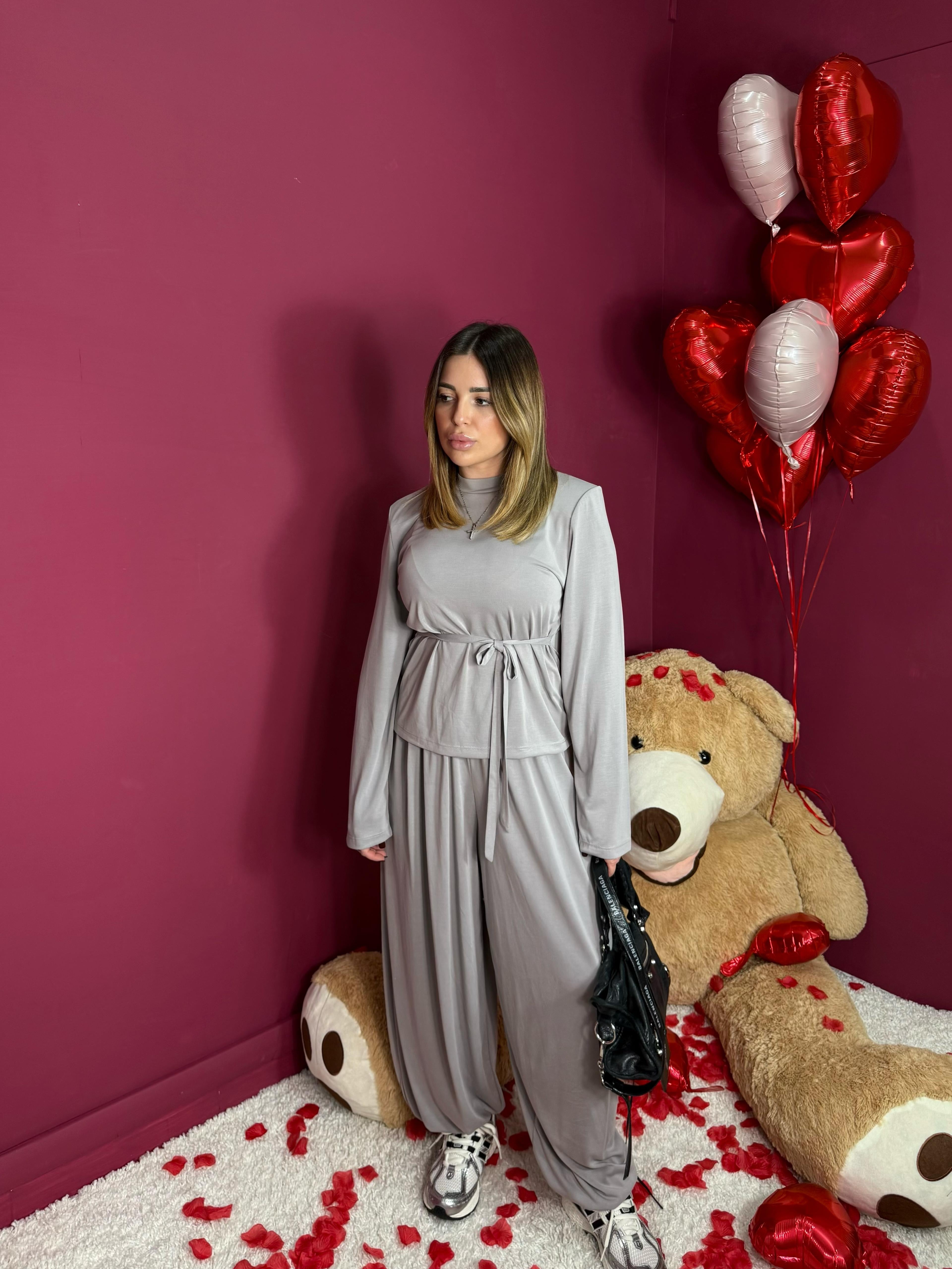 Coordinato JustWest Grigio