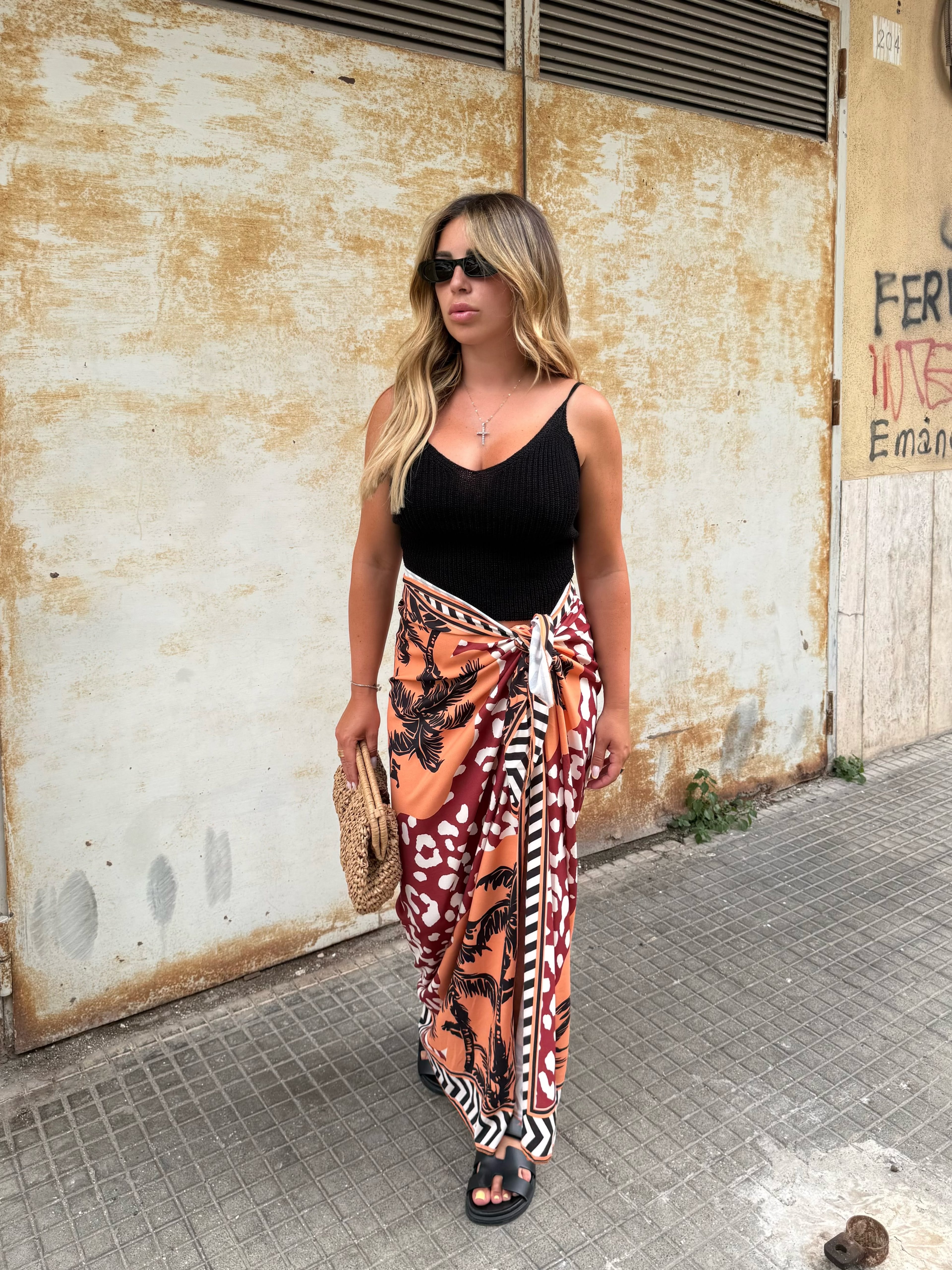 Pareo Gonna Variante Arancio