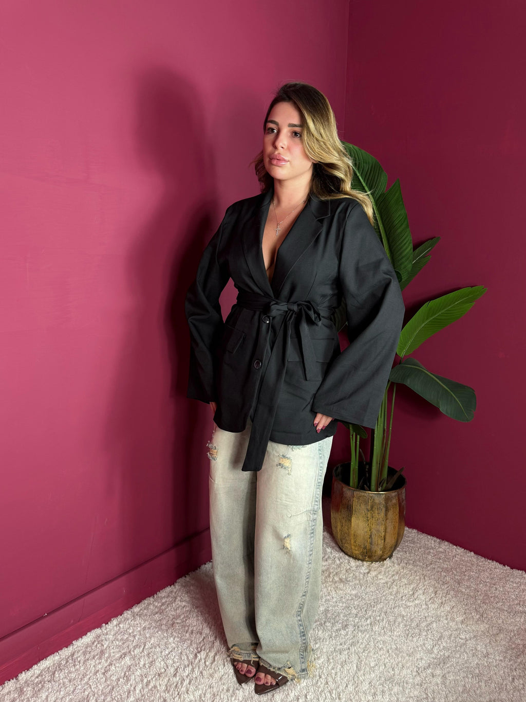 Blazer Monia Nera
