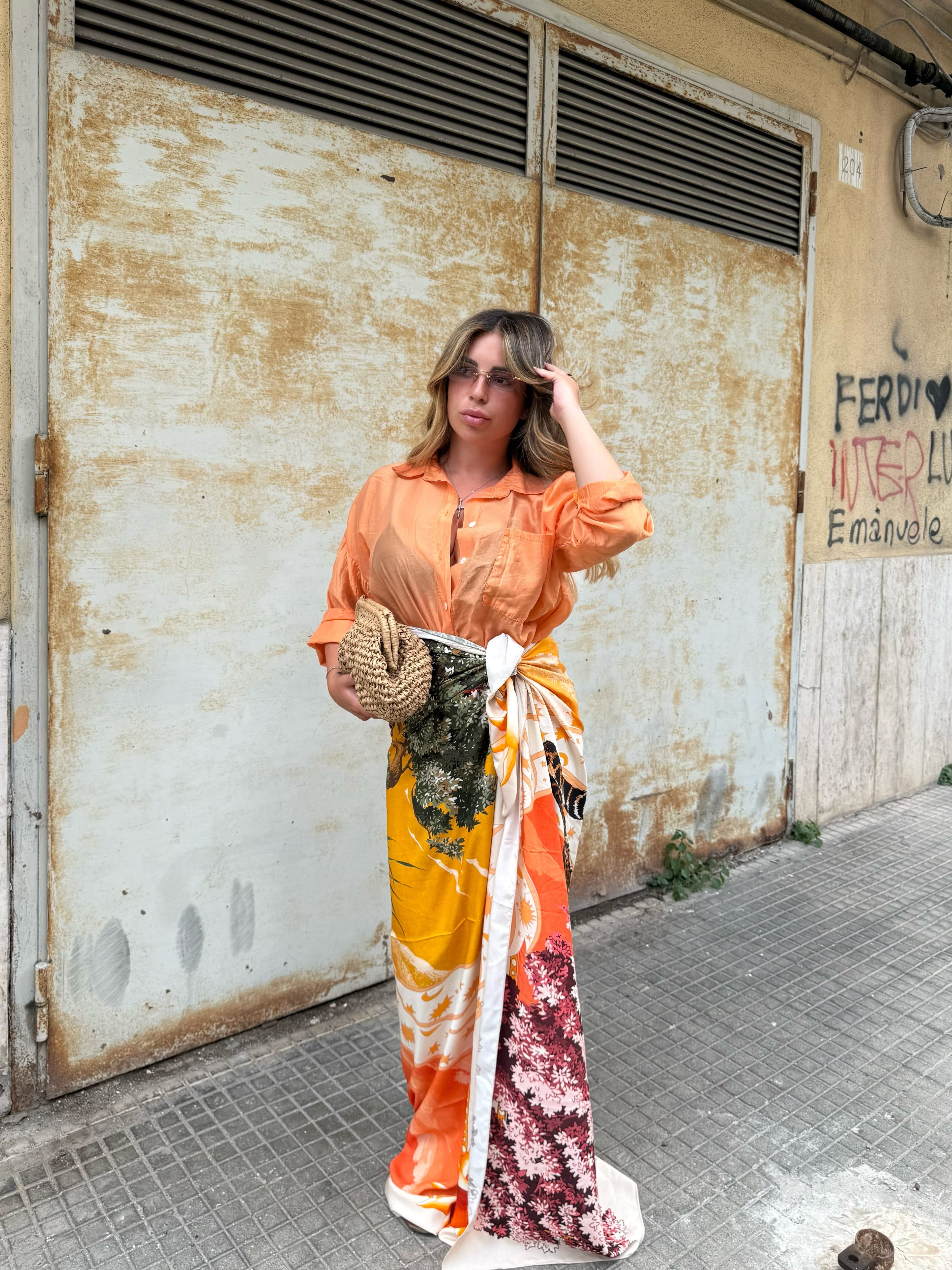 Pareo Gonna Arancio