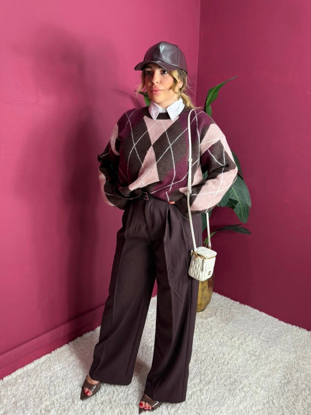 Pantalone Bordeaux Classico