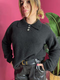 Pull Colletto Nero