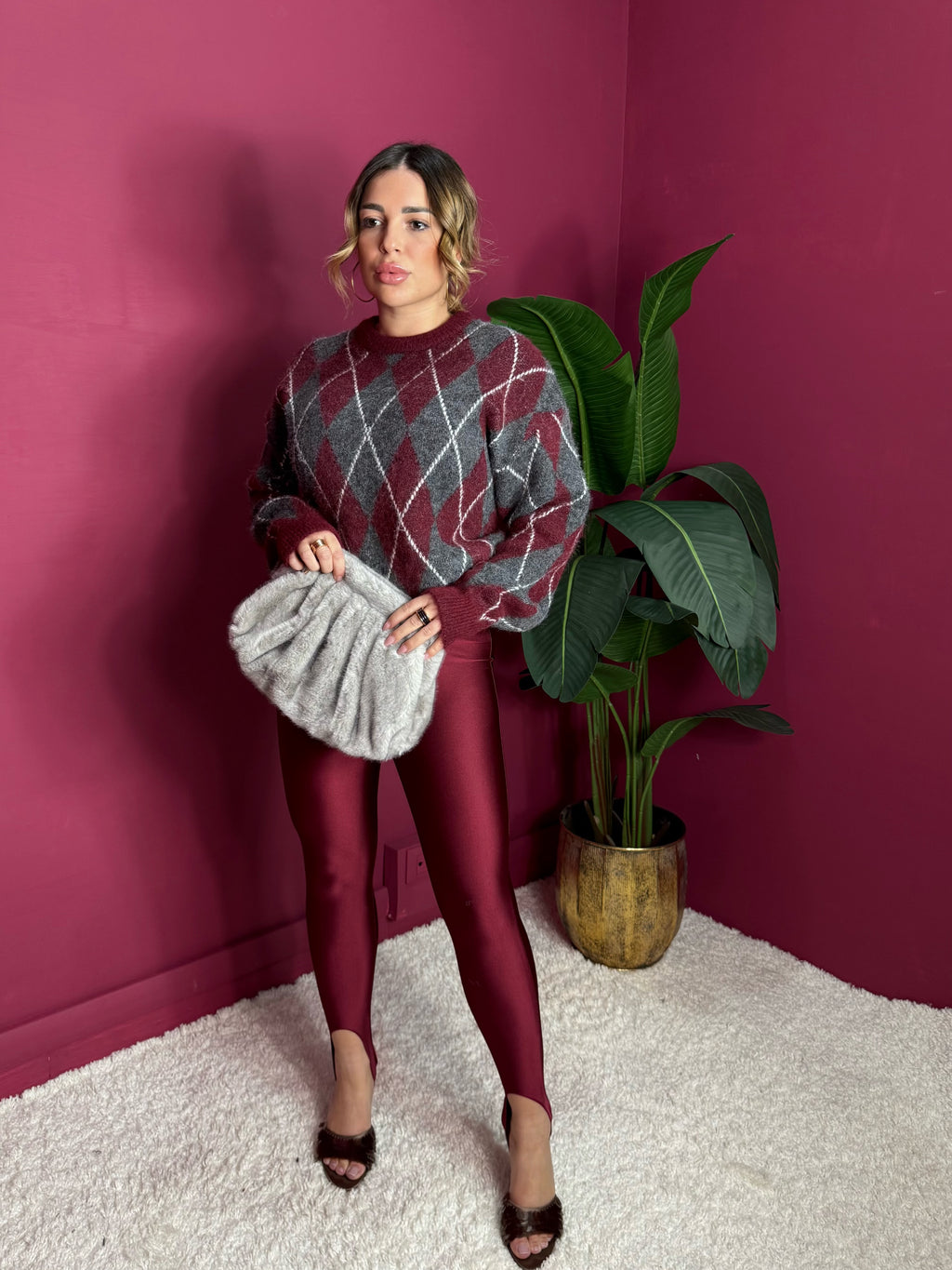 Leggins Bordeaux Ghette