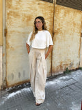 Pantalone Beige