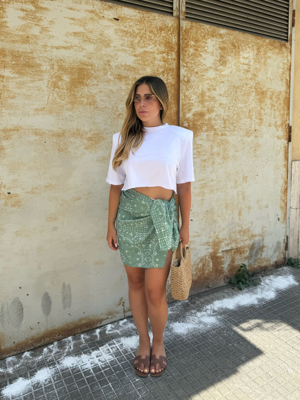 Pareo Corto bandana Verde