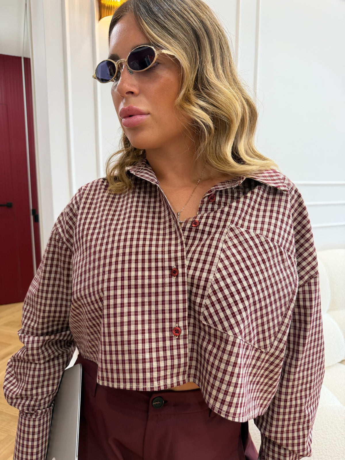 Camicia Quadri Just