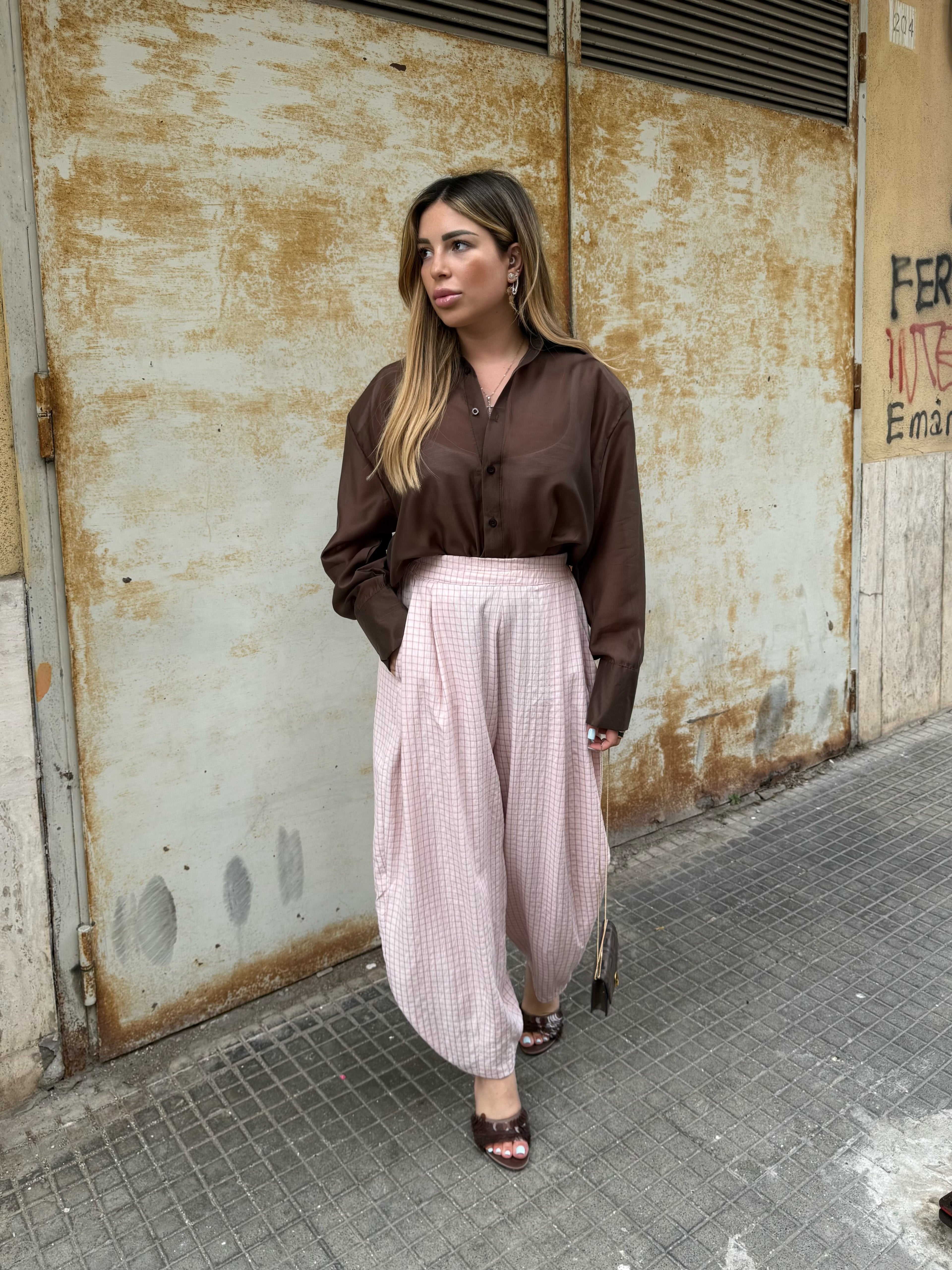 Pantalone Quadri JustWest